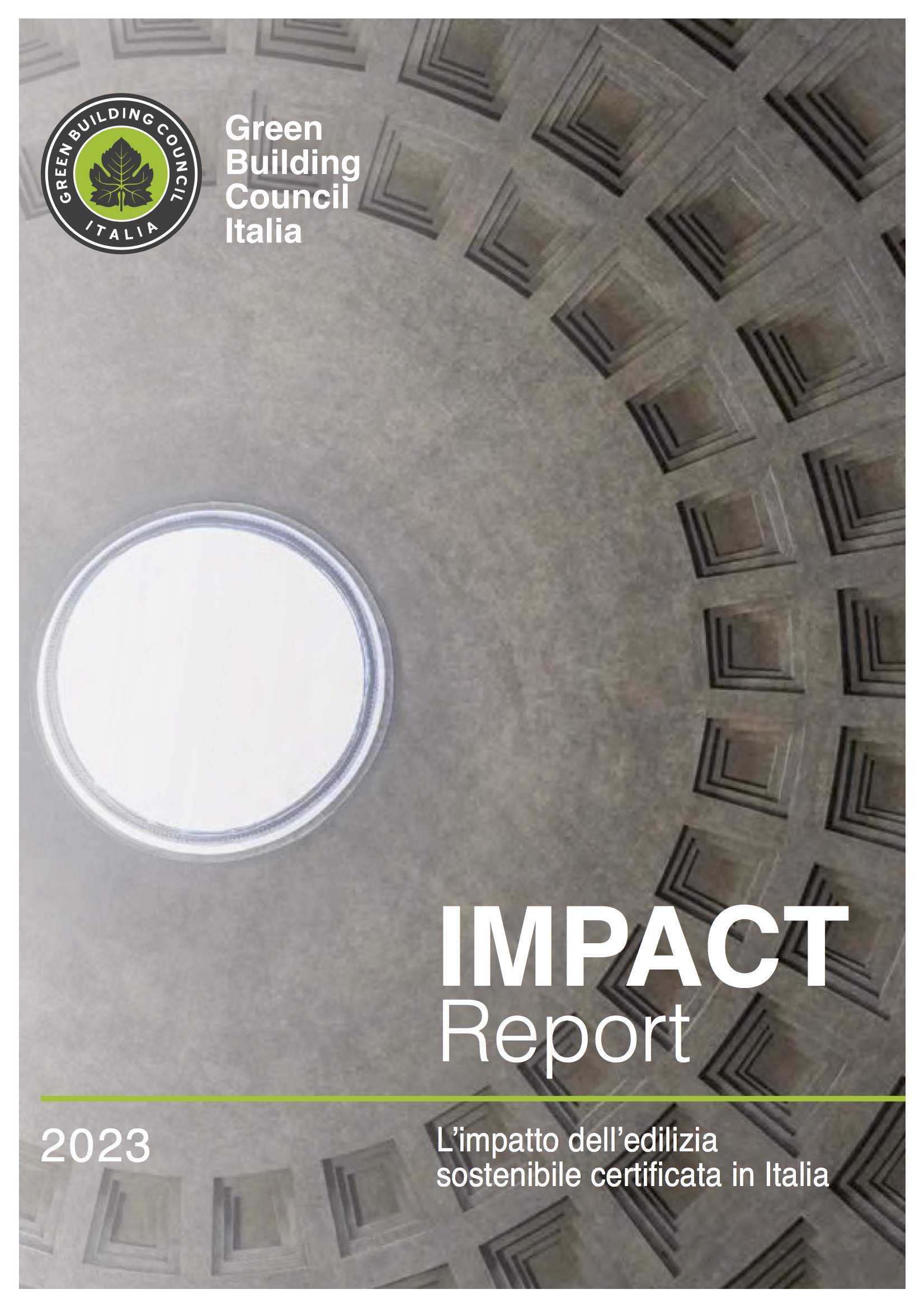 Copertina Impact Report GBC Italia