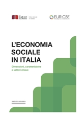 Copertina Rapporto sulleconomia sociale in Italia