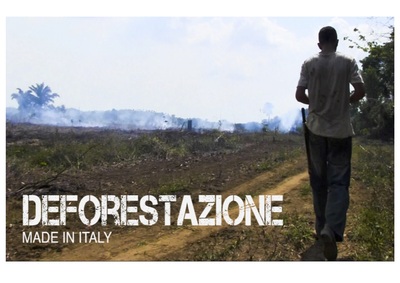 Copertina documentario deforestazione made in italy