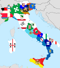 Disegno Italia stendardi 
