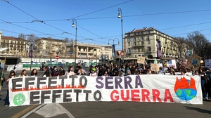 Foto manifestaizone 25 marzo Torino 
