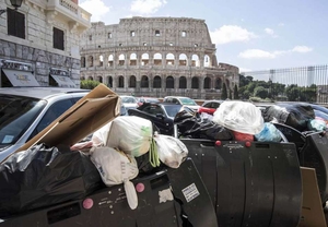 Foto rifiuti Roma