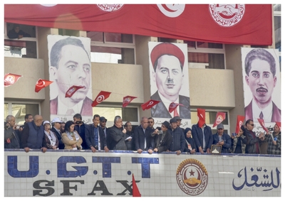 Foto sindacato tunisino