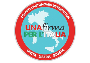 LOGO REFERENDUM CONTRO LAUTONOMIA DIFFERENZIATA